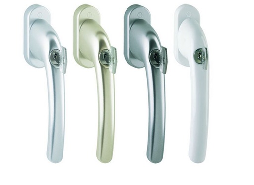 POIGNÉES DE FENÊTRE AVEC FERMETURE HOPPE 0710S/U26