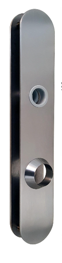ENTRÉE INOX PROTECTION CYLINDRE RZ NICKAL (6242S)