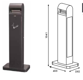 [17.5170.12.99] Cendrier Samuel 12.5 Lt