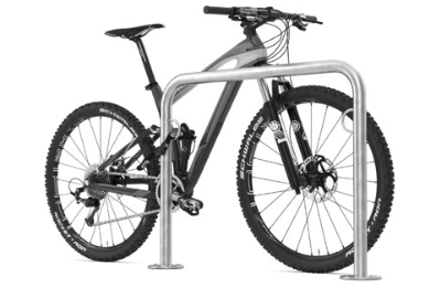ARCEAUX POUR VÉLOS - Etrier d‘appui 9100 (A bétonner)