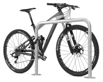 [16.105900101] ARCEAUX POUR VÉLOS - Etrier d‘appui 9100 (A bétonner)