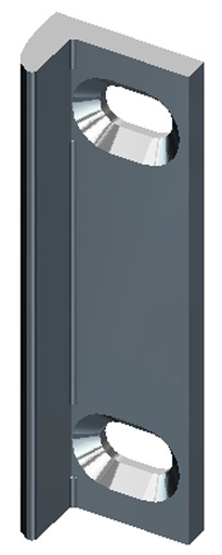 [14.1000011   40] Demi-tour gâche électrique standard (Pour série 14,17,19)