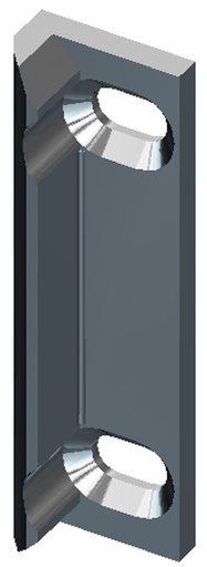 [14.7610011   40] Demi-tour gâche électrique épais(trop de jeu) (Pour série 14,17)