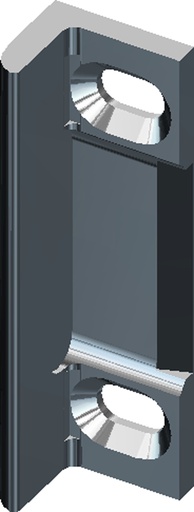 [17.5600011---40] Demi-tour gâche électrique renforcé pour RR (Pour série17)