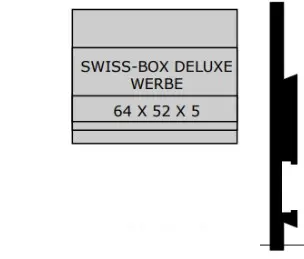 PLAQUETTES DE BOITES AUX LETTRES SWISS-BOX WERBE 