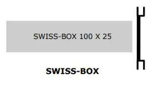 PLAQUETTES DE BOITES AUX LETTRES SWISS-BOX 