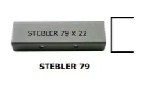 PLAQUETTES DE BOITES AUX LETTRES STEBLER 79