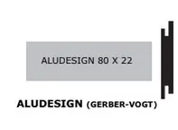 PLAQUETTES DE BOITES AUX LETTRES ALUDESIGN 