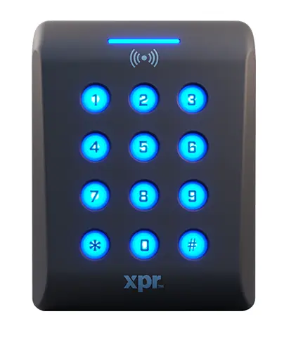 [XP-K-MF-HA] HAXO Lecteur de badges et clavier large montage en saille 